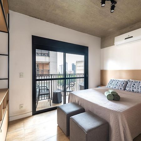 83 New Studio Next Paulista Av, Fast Wifi And Balcony São Paulo Exteriör bild